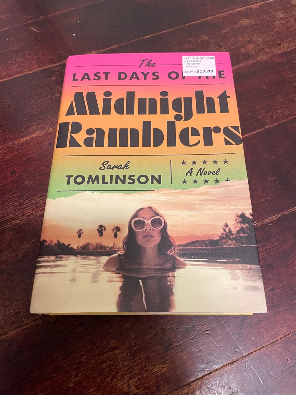Midnight Ramblers Hardcover Book - Pink/Orange/Green